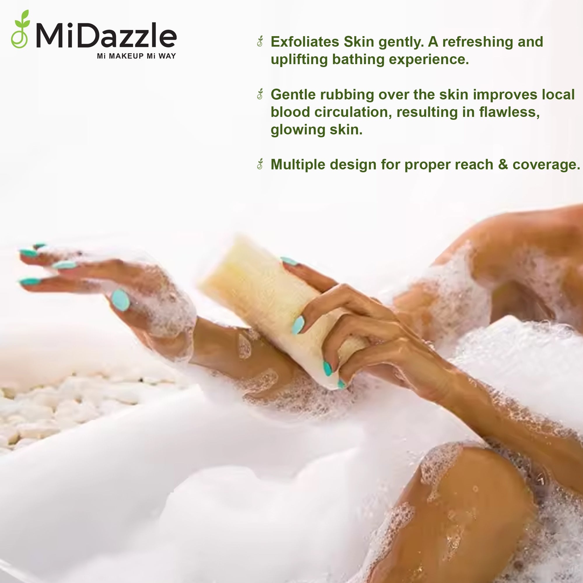 MiDazzle Loofah (Long) MIOL6101 | Grocsy