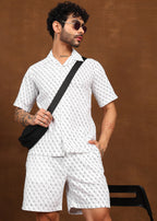 Fabmade Urban Dot Linen Co-Ord Set | Grocsy