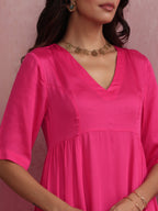 trueBrowns Modal Pink Dress | Grocsy