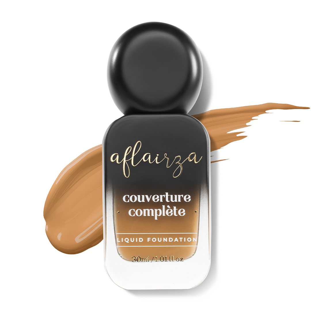Aflairza Coverture Complete Liquid Foundation with 7 Shades for All Skin Tones | Grocsy