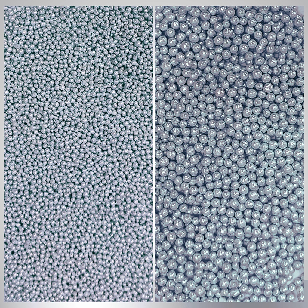 Confect Sprinkles for Cakes & Cupcakes Decoration | USP-16(Silver) | Grocsy