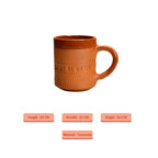 Sowpeace Traditional Terracotta Coffee mugs | Grocsy