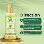 Nuerma Science Rosemary Hair Oil for Anti-Dandruff and Stimulate Hair Growth | Grocsy