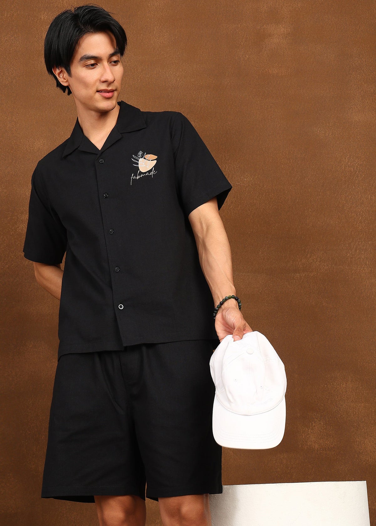 Fabmade Noir Emblem Shirt | Grocsy