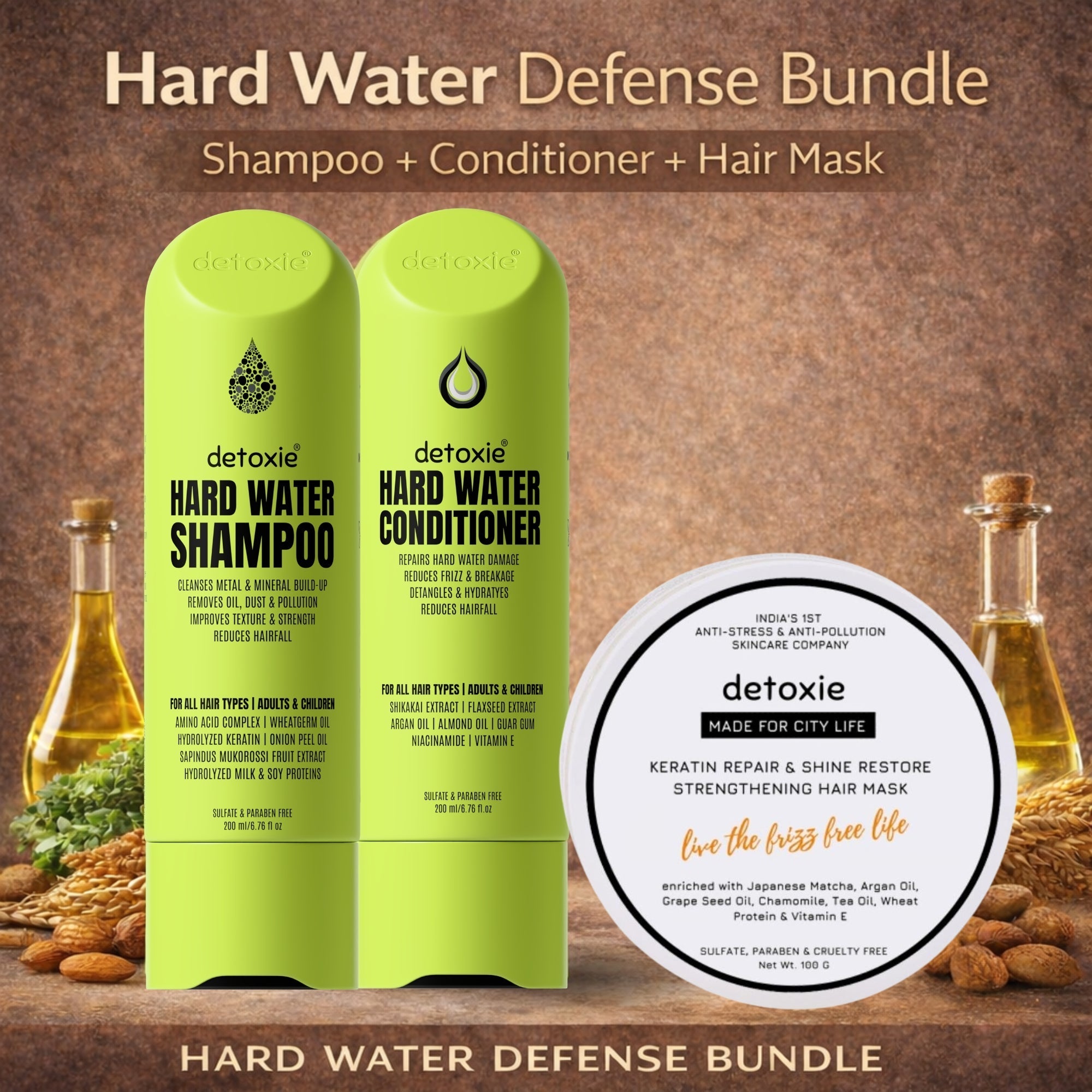 Detoxie Hard Water Defense Bundle | Grocsy