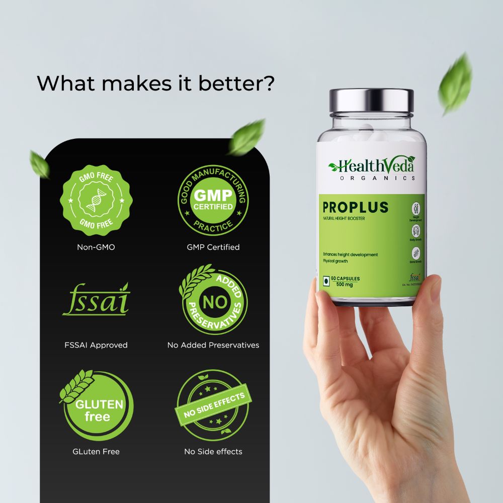 Health Veda Organics ProPlus Capsules | Grocsy