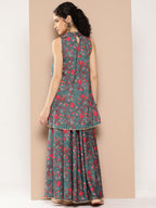 Ahalyaa Women Floral Printed Co-Ords | Grocsy