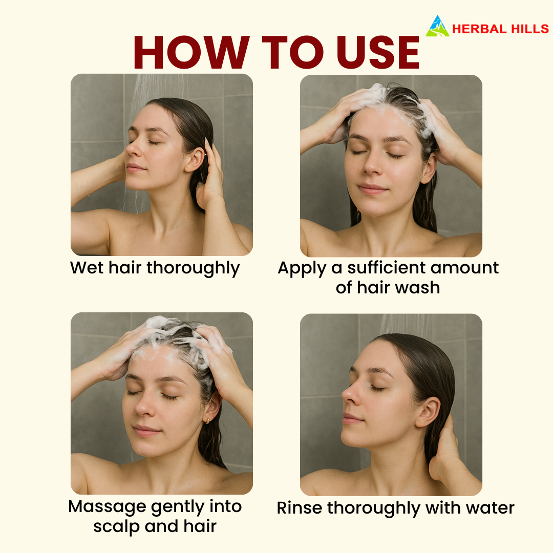 Herbal Hills Keshohills Plus Forte Hair Wash | Grocsy