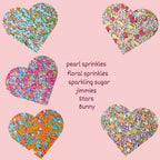 Confect Easter Sprinkles Edible |  Edible Sprinkles Mix for Baking & Cake Pack of 5 (EAST 11) - 100Gms | Grocsy