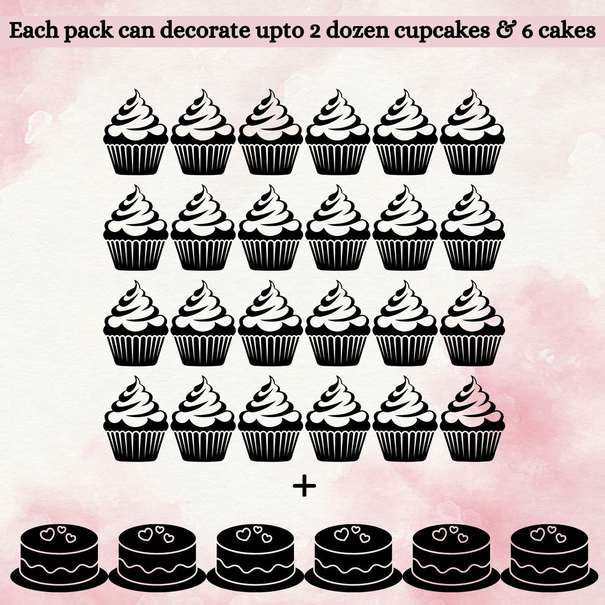 Confect Valentine Sprinkles | 02 Edible Decoration for Baking & Dessert | Grocsy