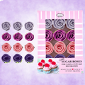 Confect Ombre- 4 | Edible Sugar Roses Topper | Grocsy