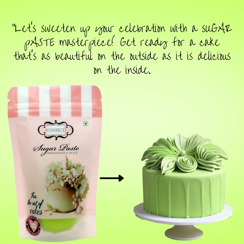 Confect Lime Green Fondant | Edible Sugarpaste | Grocsy