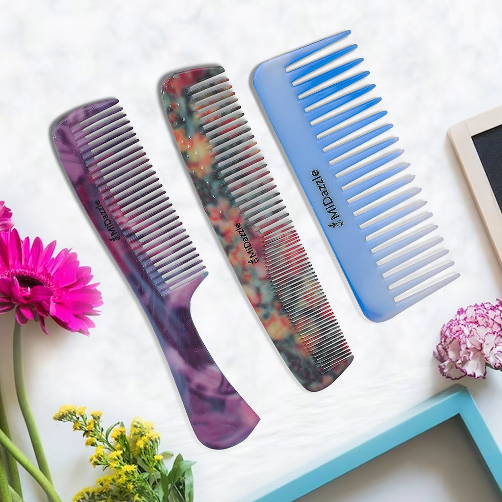 MiDazzle Daily Comb Set Of 3 MIDC2705 | Grocsy