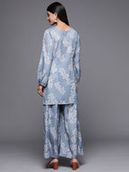 Ahalyaa Women Embroidered Floral Printed Co-ords | Grocsy