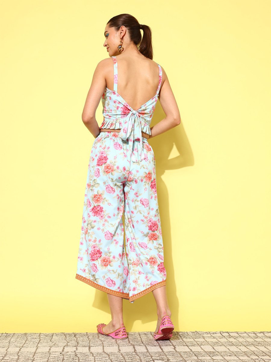 Ahalyaa Women Floral Printed Co-Ords | Grocsy