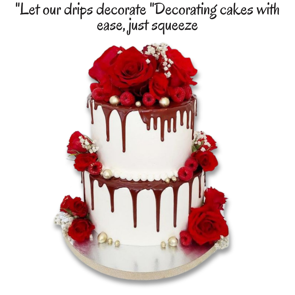 Confect Bronzed Burgundy | Edible Drips | Grocsy