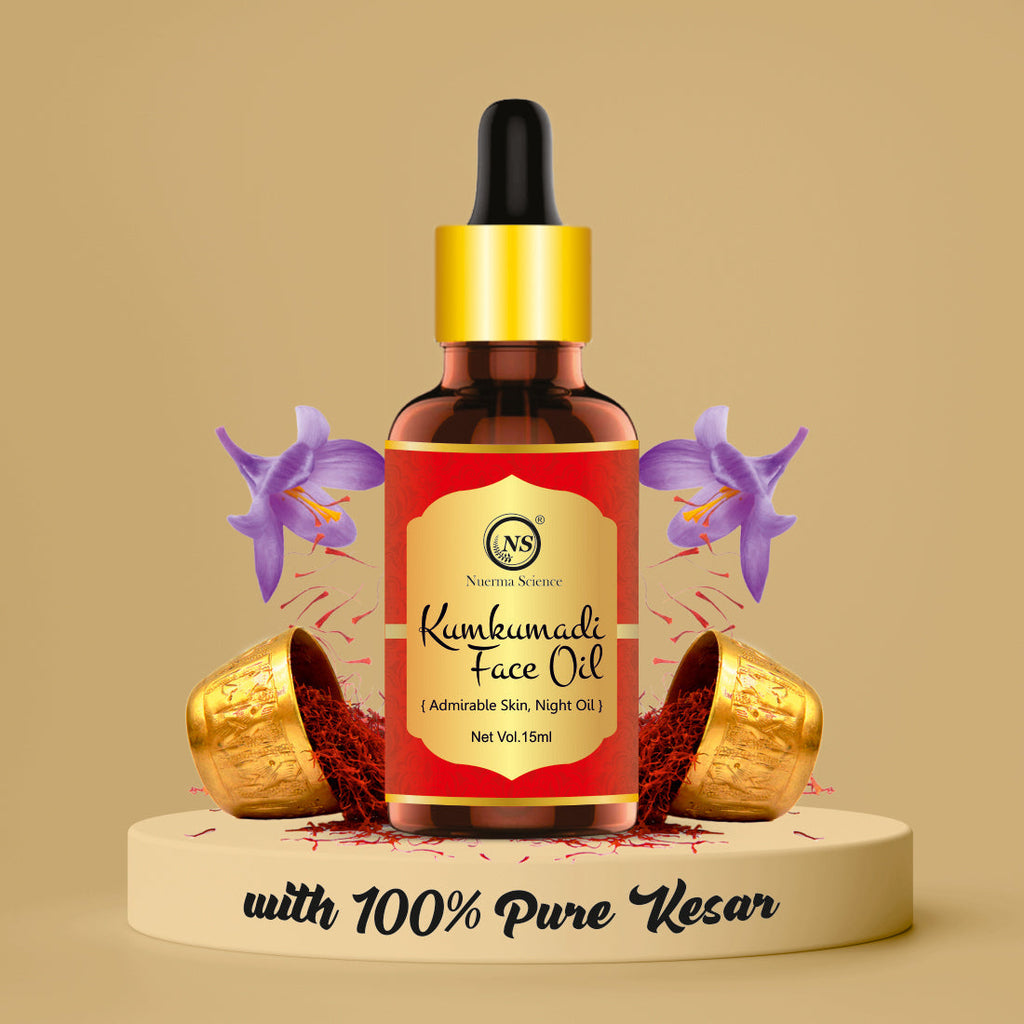 Nuerma Science Kumkumadi Face Oil For Glowing Face | Grocsy
