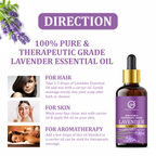 Nuerma Science Lavender Essential Oil | For Skin Care & Natural Hair Growth | Grocsy