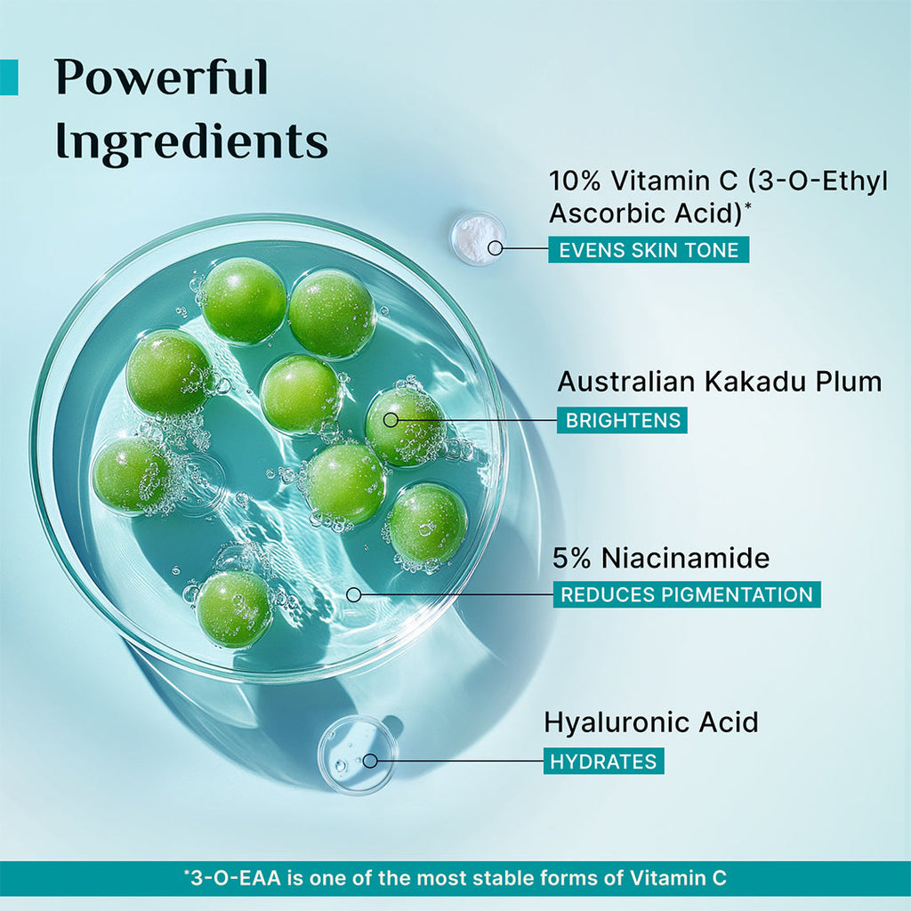 Pilgrim 10% Vitamin C Face Serum For Daily Brightness 5% Niacinamide | Grocsy