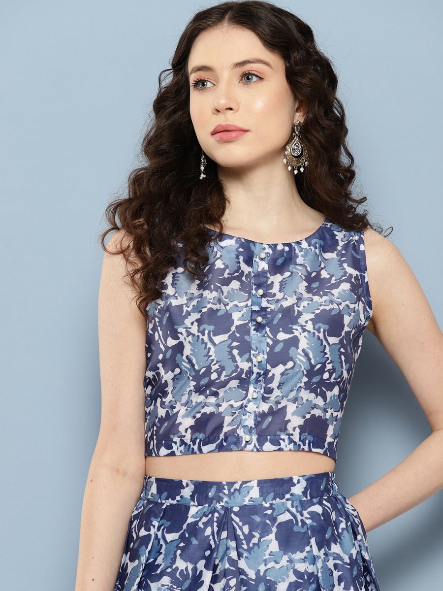 Ahalyaa Printed Ethnic Co-Ords | Grocsy