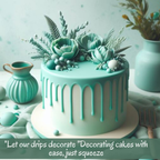 Confect Totally Teal | Edible Drips | Grocsy