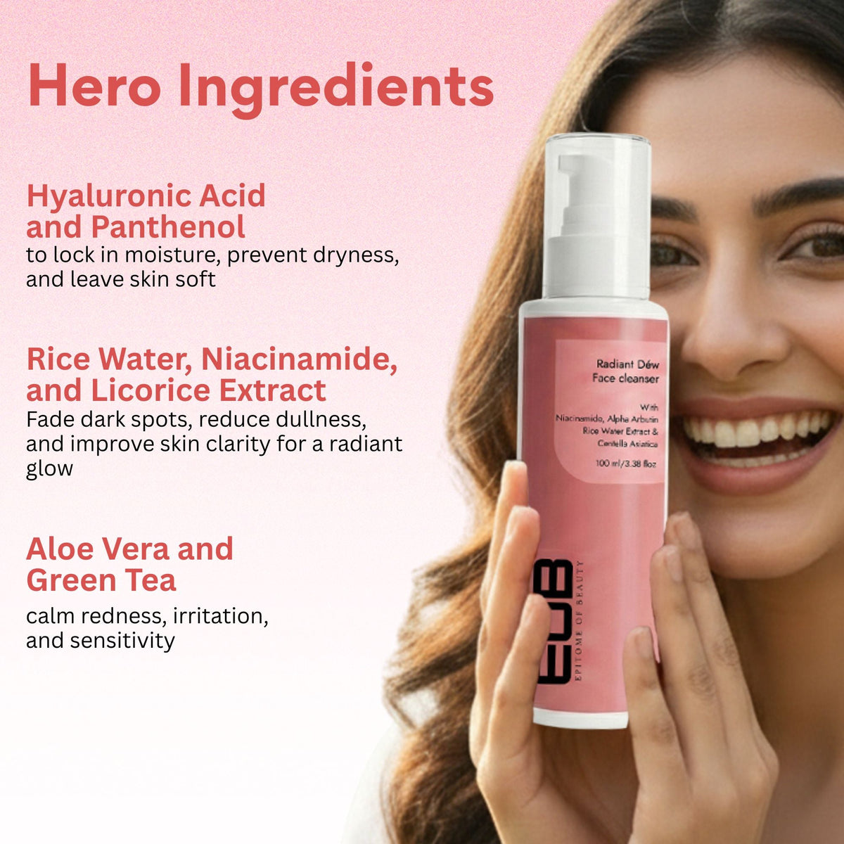 EOB Radiant Dew Face Cleanser | Grocsy