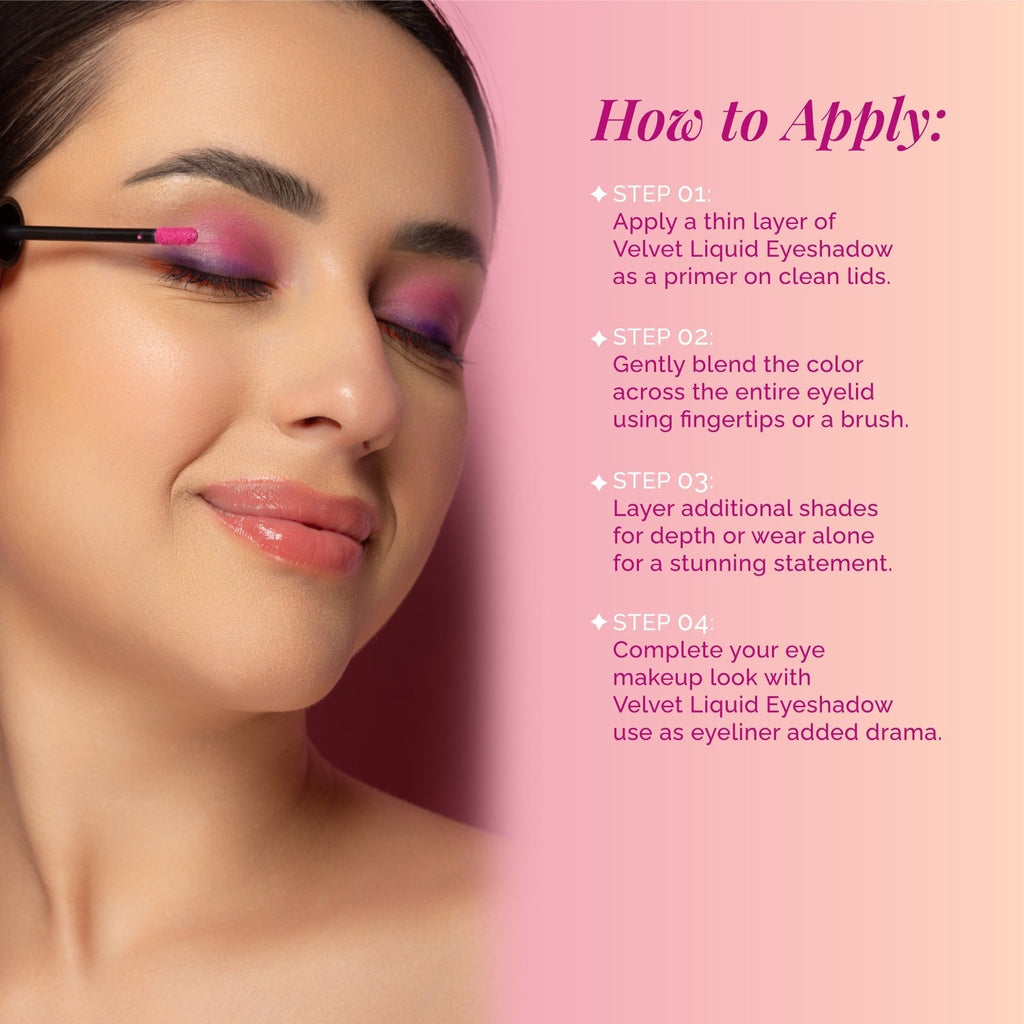 Aflairza Velvet Liquid Eyeshadow for Nourishing, Lightweight & Smudge-Free Wear | Grocsy