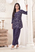 Anaita Blue Stylish Readymade Co-Ords Set | Grocsy