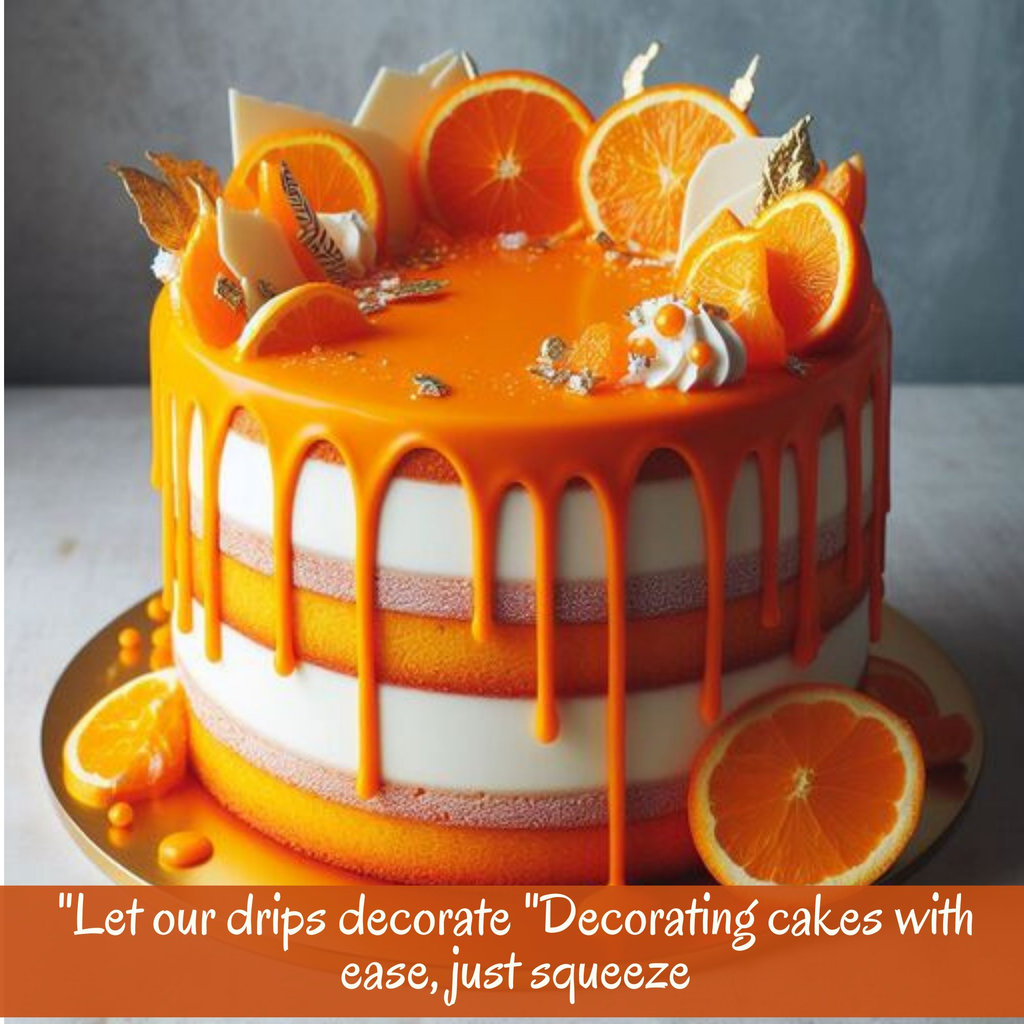 Confect Citrus Orange | Edible Drips | Grocsy