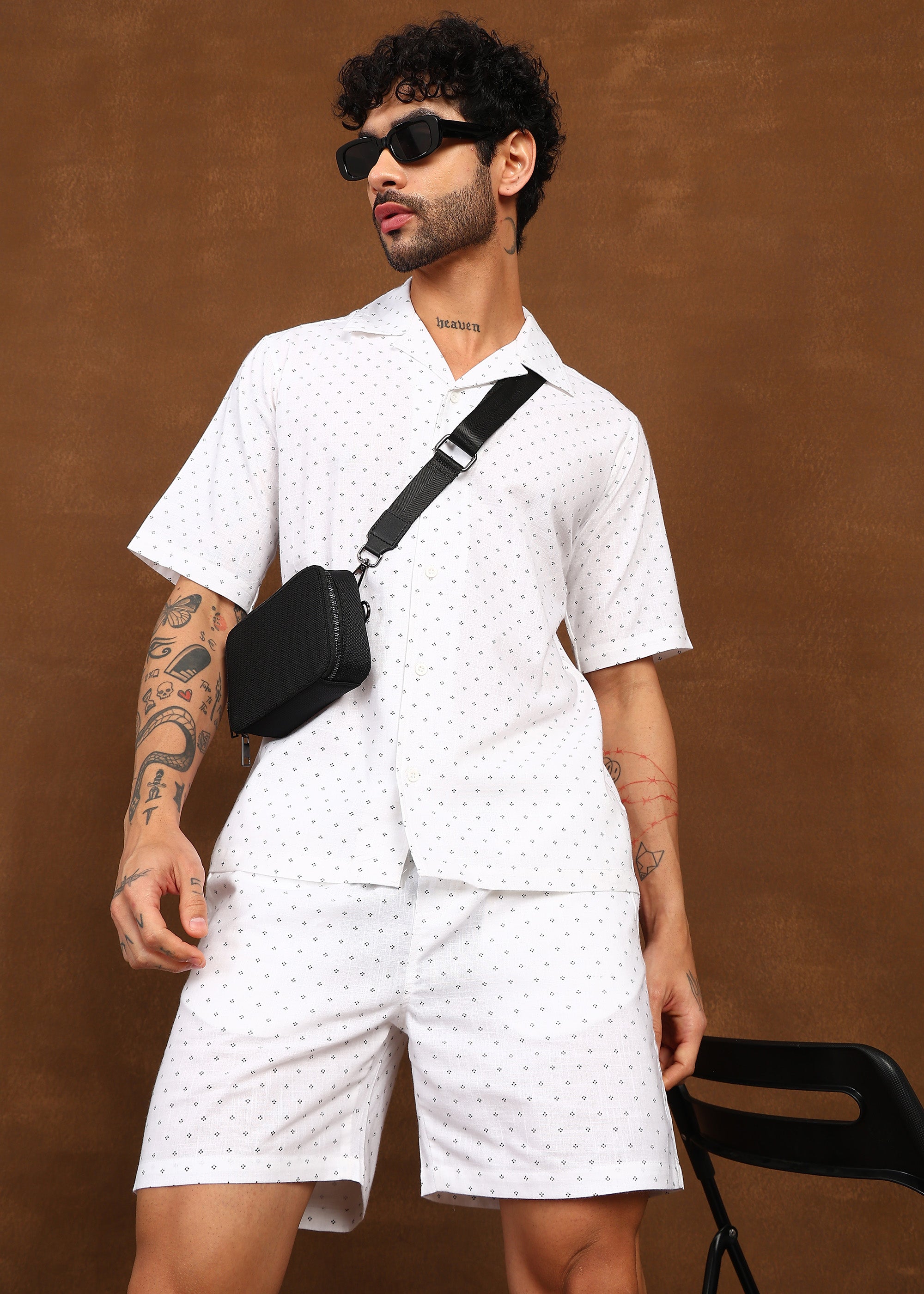 Fabmade Micro Dot Co-Ord Set | Grocsy