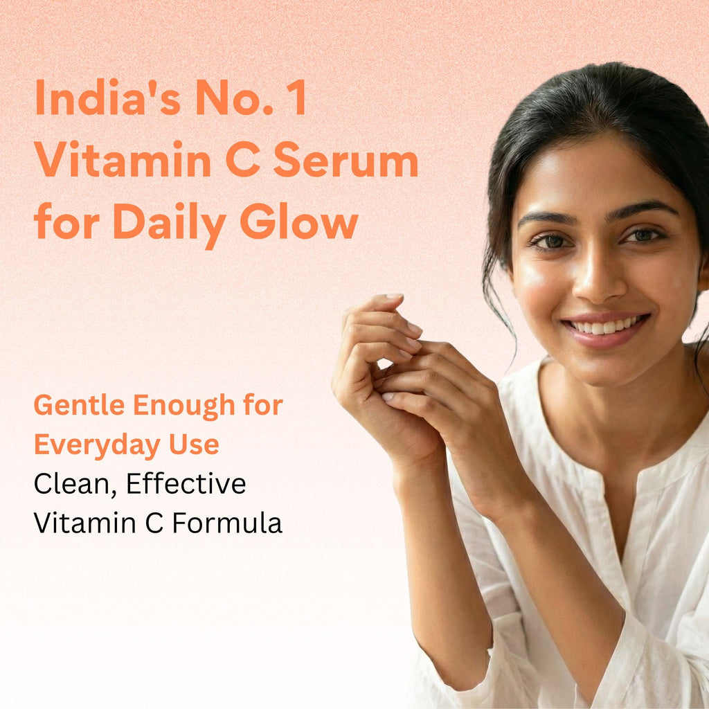 EOB 20% Vitamin C Serum with Hyaluronic Acid Face Serum | Grocsy
