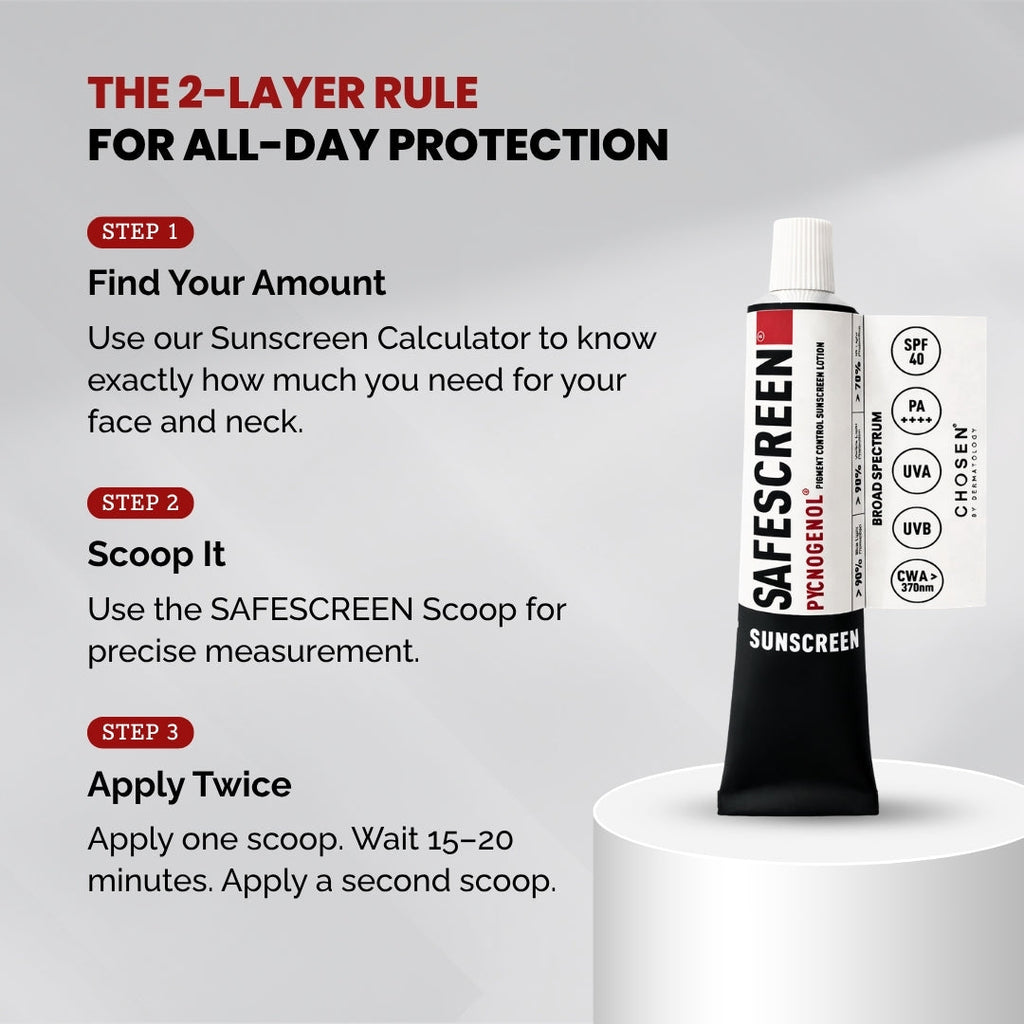 Chosen Safescreen Pycnogenol Pigment Control Sunscreen Lotion Spf 50+ | Grocsy