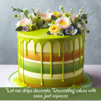 Confect Lime Green | Edible Drips | Grocsy