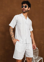 Fabmade Driftline Linen Co-Ord Set | Grocsy