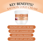Nuerma Science Saffron Cold Cream For Nourishing & Glowing Skin | Grocsy