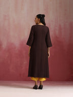 trueBrowns Cola Cotton Dobby Kurta Set | Grocsy