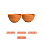 Sowpeace Handcrafted Terracotta Soup Bowl: Artful Kitchenware & Decor | Grocsy