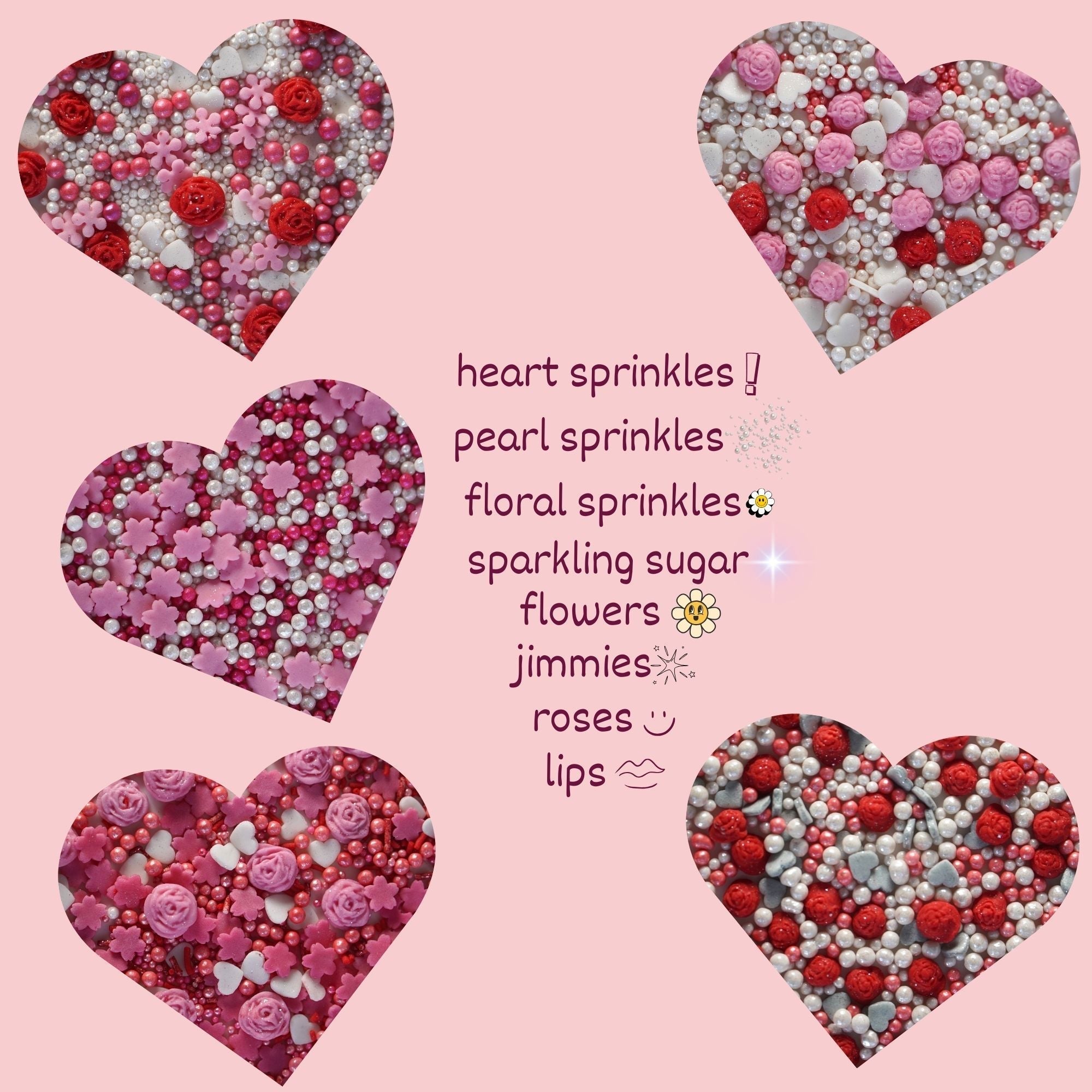 Confect Glittering Grace I Silver & White Pearls | Edible Mother's Day Sprinkles | Grocsy
