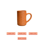 Sowpeace Premium 600ml Unglazed large Terracotta Mug | Grocsy