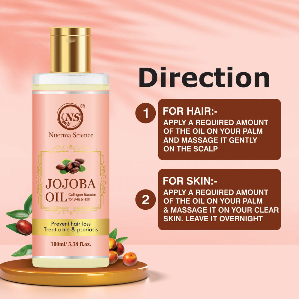 Nuerma Science Jojoba Hair & Skin Oil | Grocsy