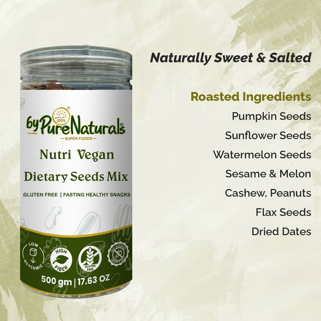 byPureNaturals Nutri Vegan Dietary Seed Mix | Grocsy
