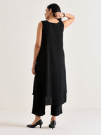 trueBrowns Black Panelled Co-ord Set | Grocsy
