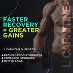 Health Veda Organics L Carnitine L-Tartrate Veg Capsules | Grocsy
