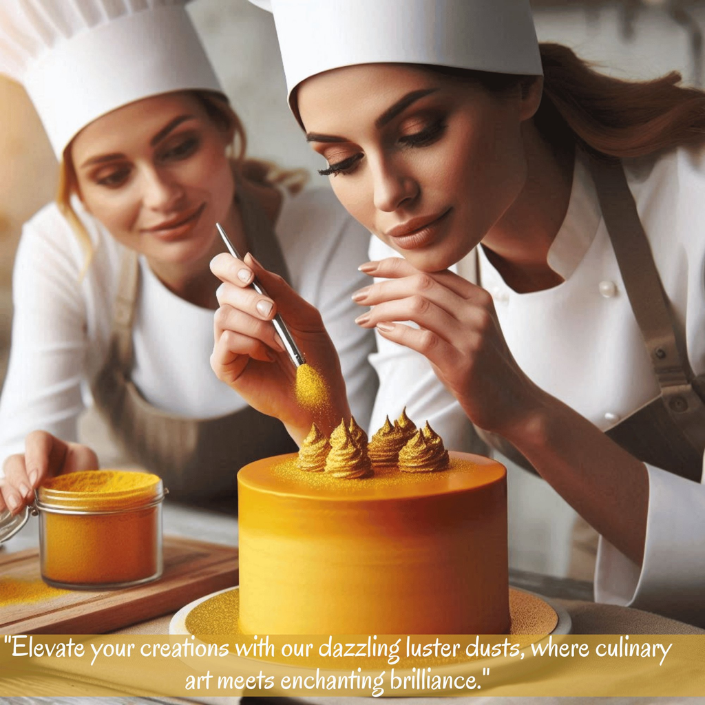Confect Marigold Yellow | Edible Luster Dust | Grocsy