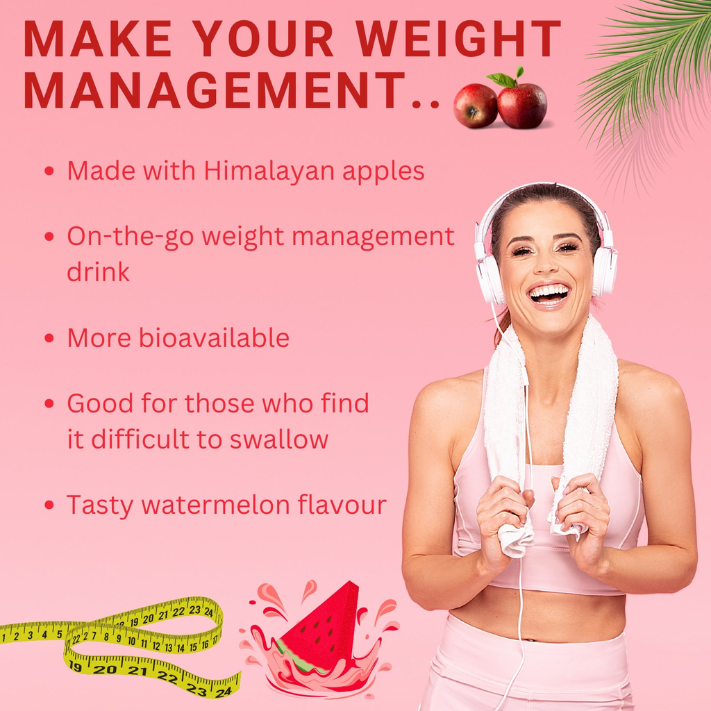 BOOSTIQ Apple Cider Vinegar Effervescent Tablets - Watermelon Flavour | Grocsy