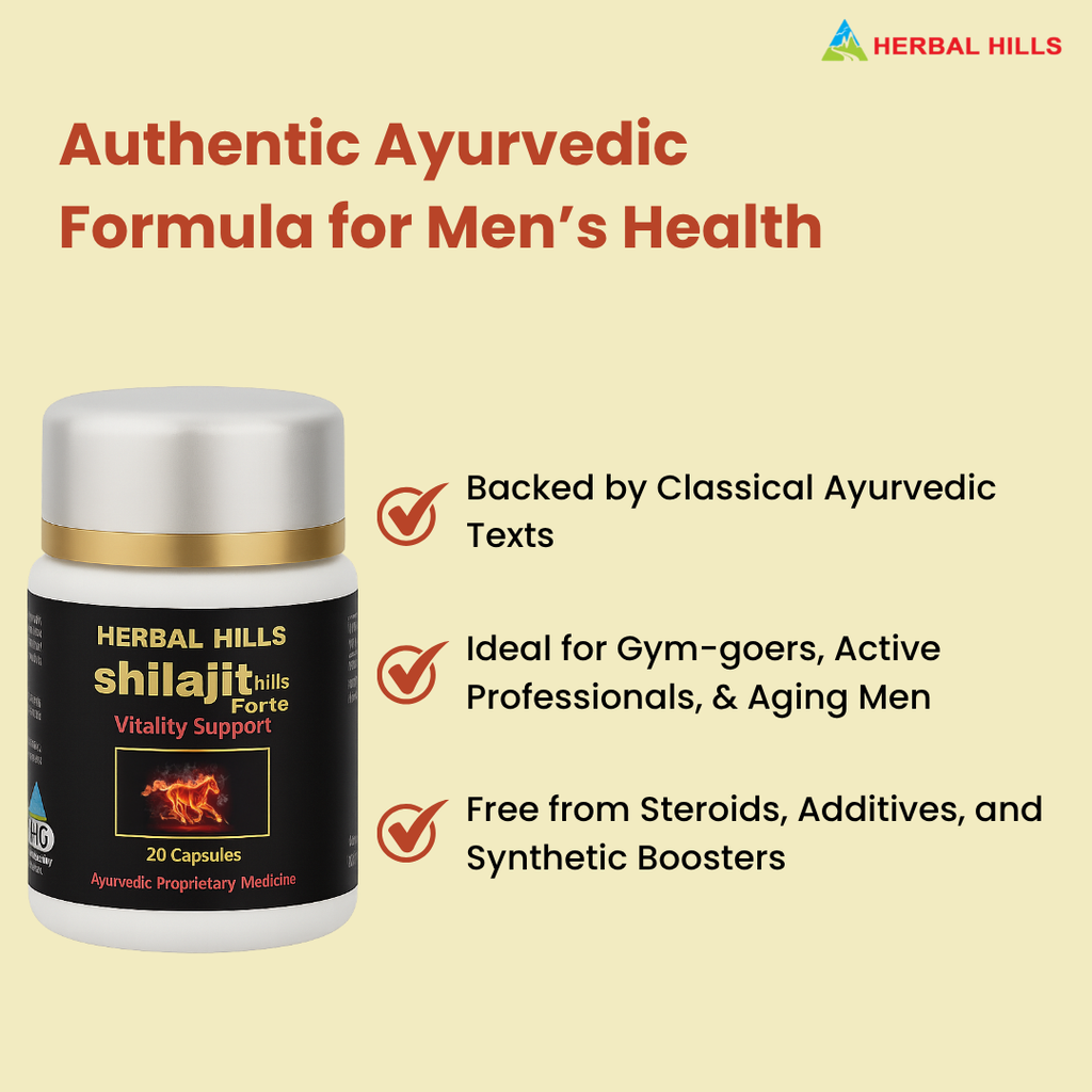 Herbal Hills Sjills Forte Vitality Support Capsules | Grocsy