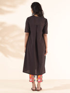 trueBrowns Cola Cotton Ikat Kurta Pant Set | Grocsy