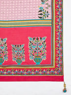 House of Panchhi Pink Pure Georgette Position Printing With Siroski Stone Work Lehenga Choli & Dupatta | Grocsy