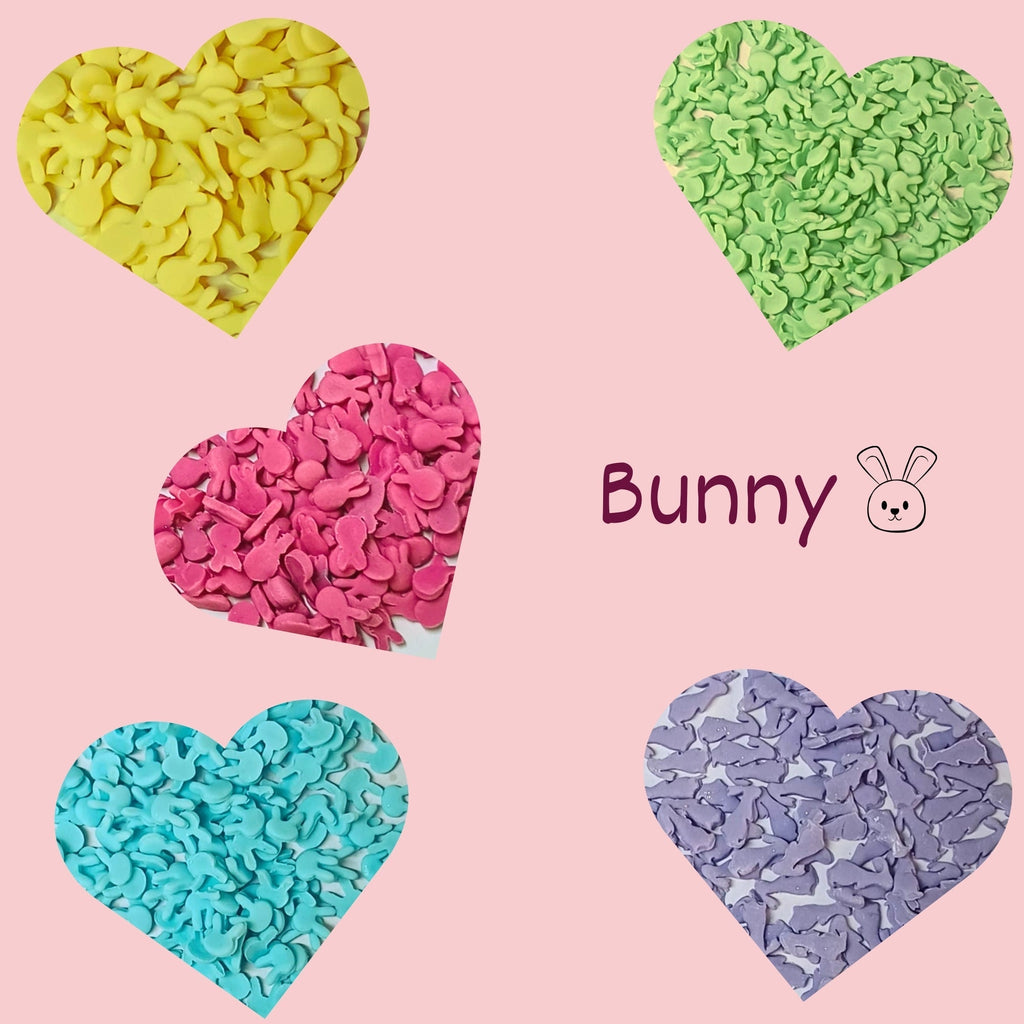 Confect Easter Sprinkles Edible | Edible Sprinkles Mix for Baking & Cake Decorative Pack of 5 (EAST 8) - 100Gms | Grocsy