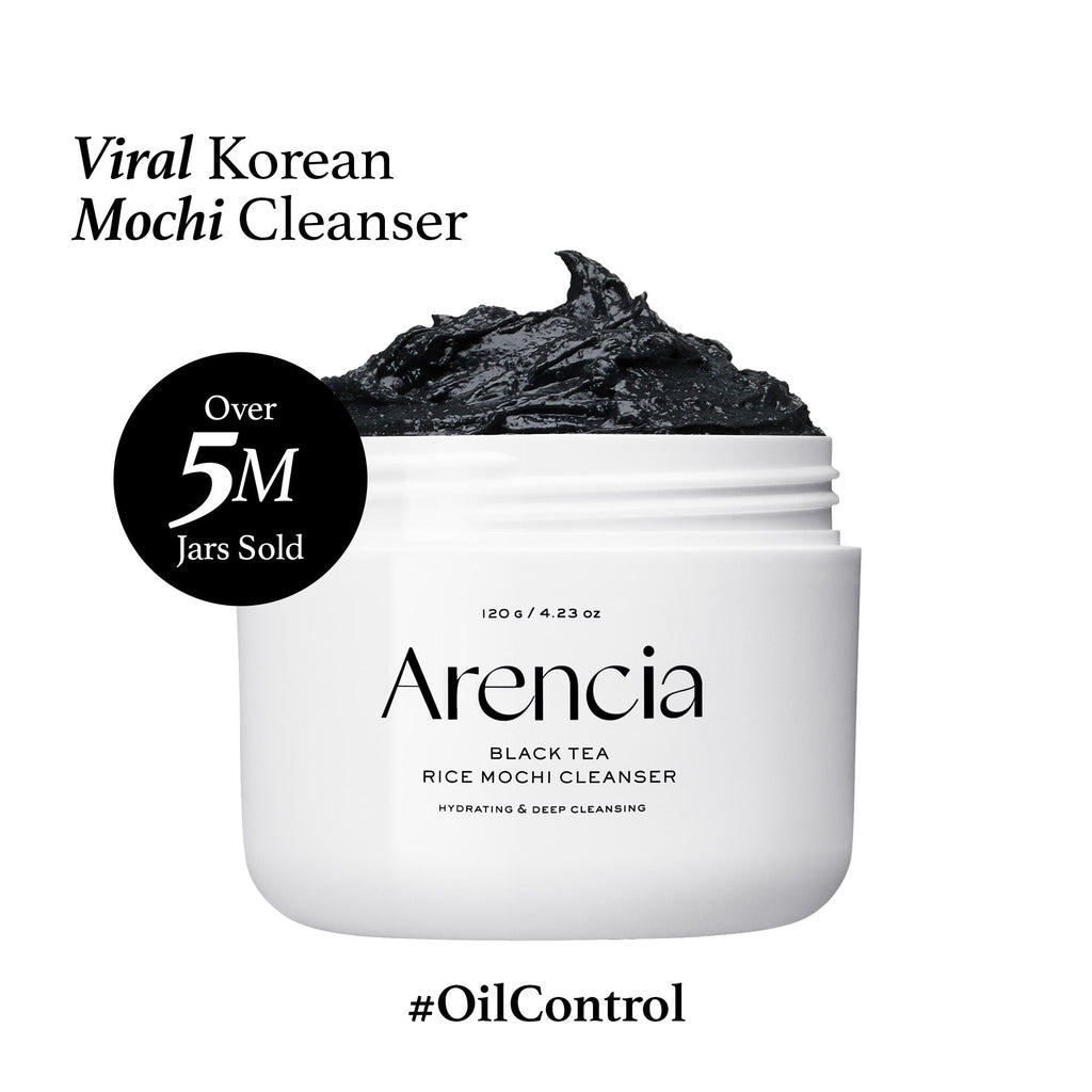 Arencia Black Tea Rice Mochi Cleanser | Grocsy